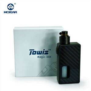 Hcigar - Towis Magic Box Bf Squonk con Maze v1.1 RDA Carbon Fiber